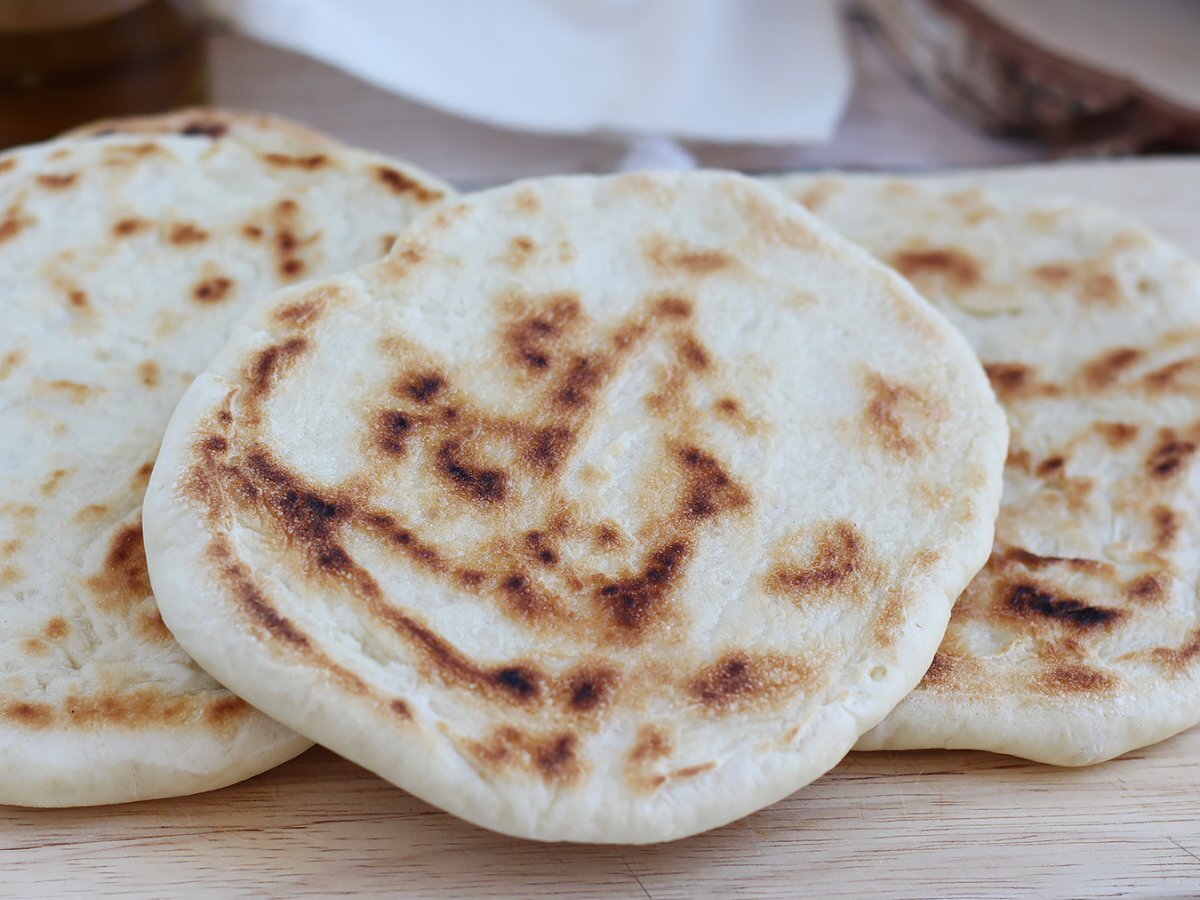 Pita bread - no bake bread - photo 2