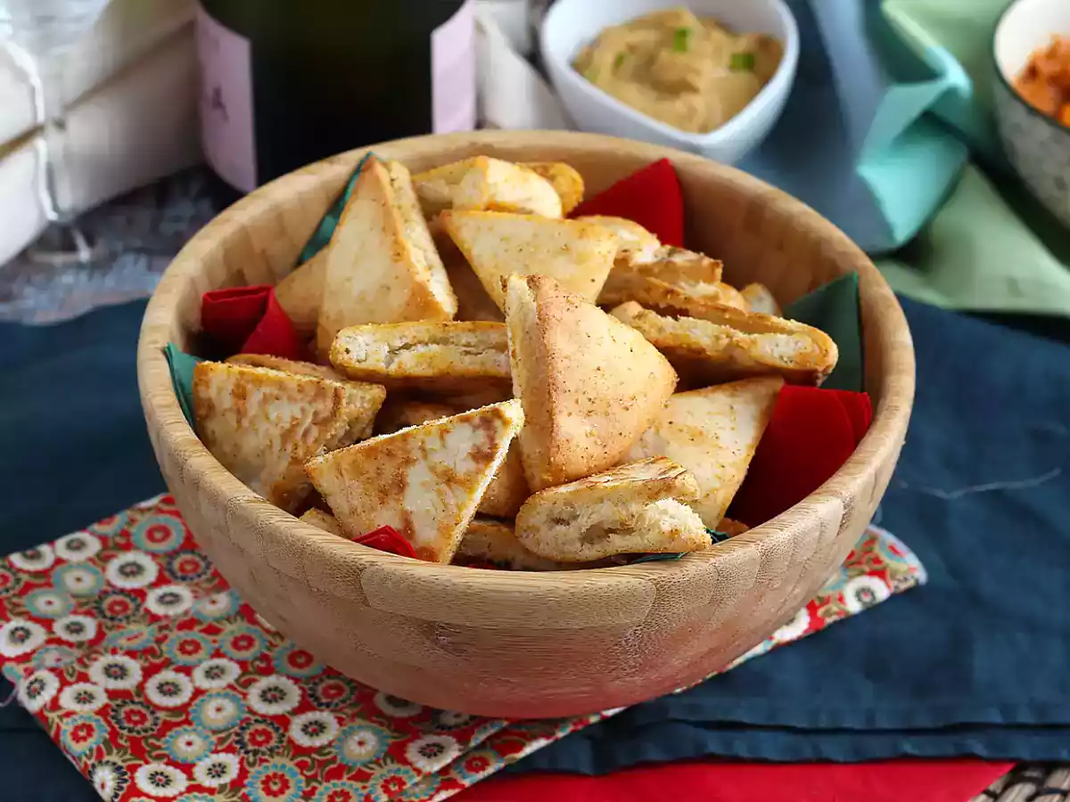 Pita chips - quick recipe - photo 2