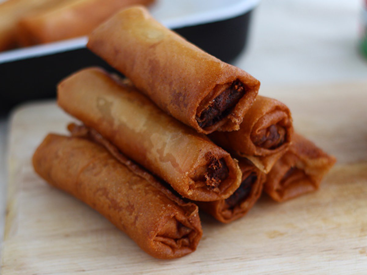 Pizza egg rolls - Video recipe! - photo 2