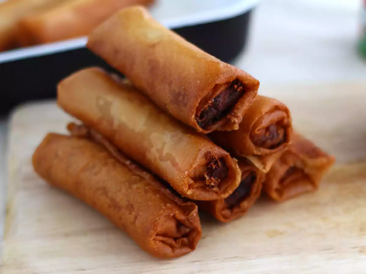 Pizza egg rolls - video recipe! - photo 2