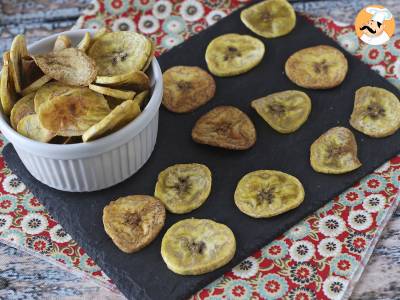 Plantain chips baked in the oven - photo 2