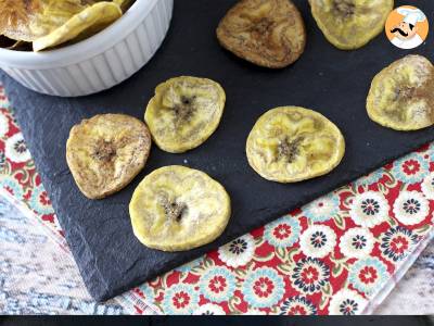 Plantain chips baked in the oven - photo 3