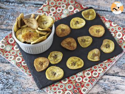 Plantain chips baked in the oven - photo 4