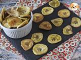 Plantain chips baked in the oven, photo 1