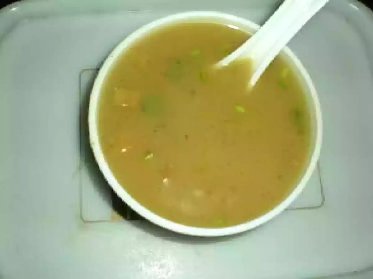 Plantain Stem Soup/Vazhaithandu Soup