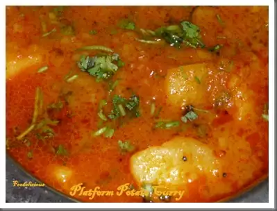 Platform Potato Curry(Batata Rassa) and a few more awards?.