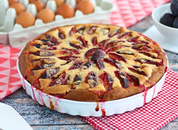 Plum Brioche Tart Recipe Petitchef