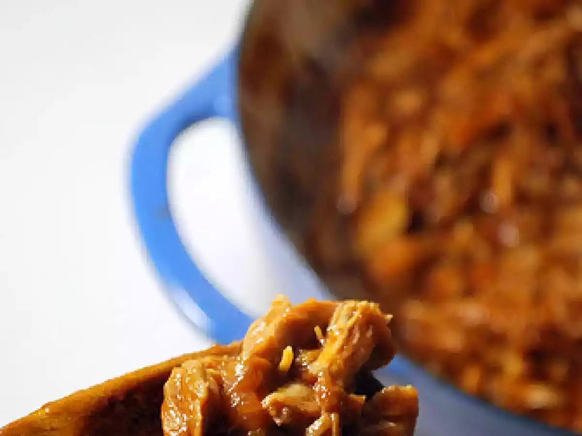 Pomegranate pulled chicken - photo 2