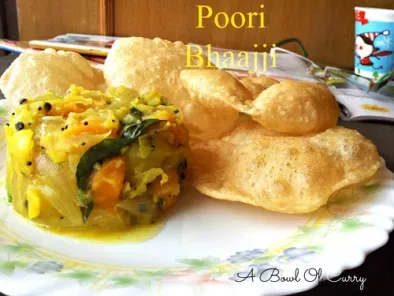 Poori Bajji - Kerala Restaurant Style