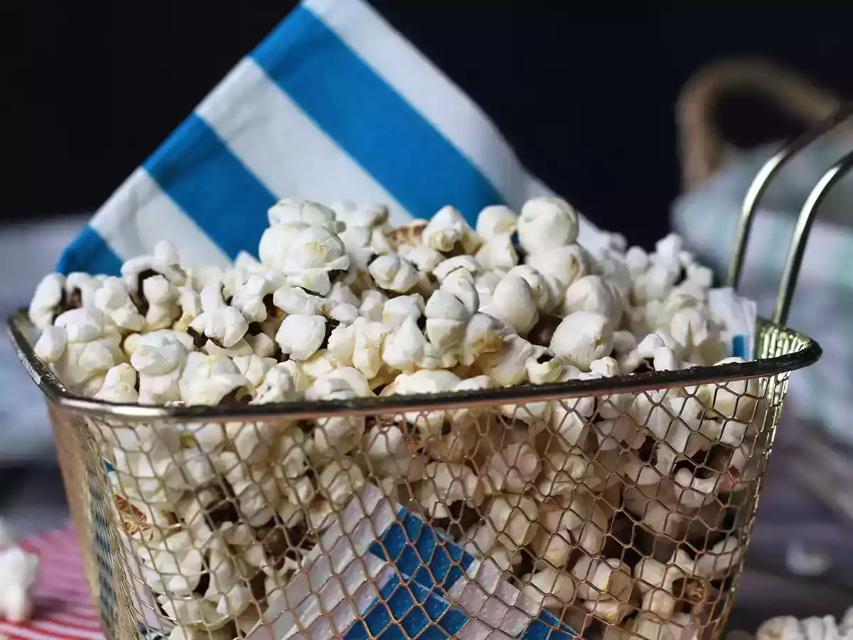 Popcorn with airfryer, it's possible! - photo 3