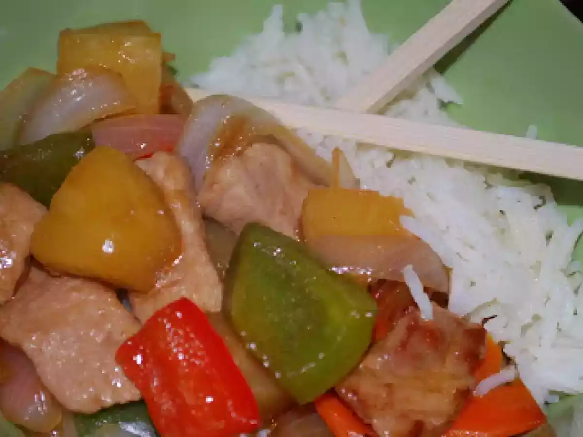 Pork Bliss! Sweet and Sour Pork Stir Fry (gluten free) - photo 2