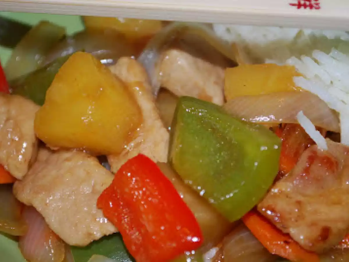 Pork Bliss! Sweet and Sour Pork Stir Fry (gluten free) - photo 3