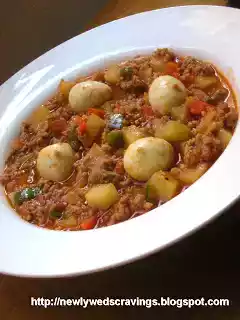 Pork menudo recipe
