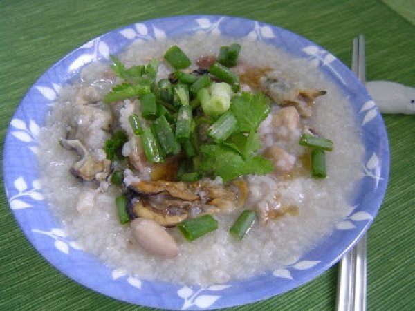 Pork Ribs Oyster Porridge