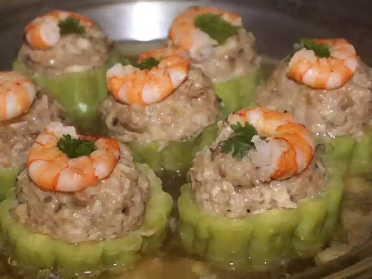 Pork Stuffed Bitter Melon