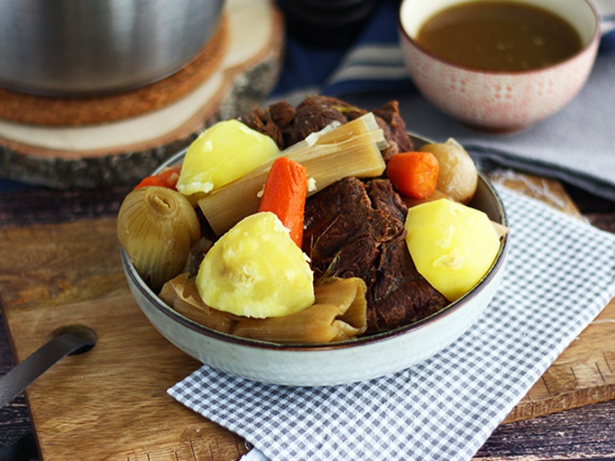 Pot-au-feu, the French stew