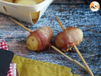 Potato and bacon skewers - photo 2