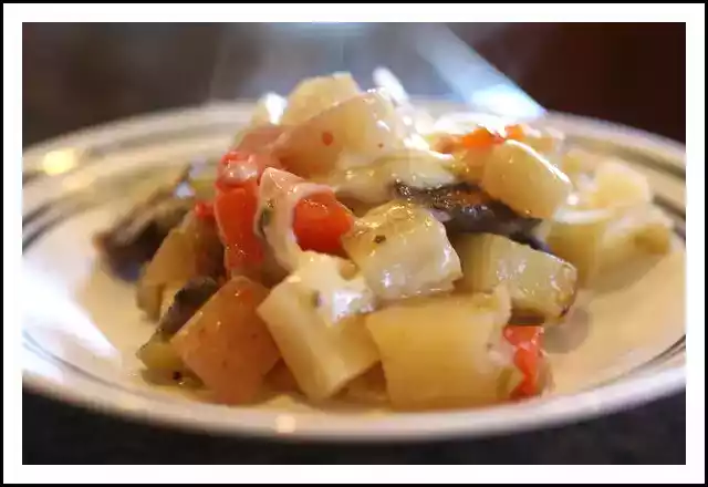 Easy homemade potato bake recipe for a tasty dinner