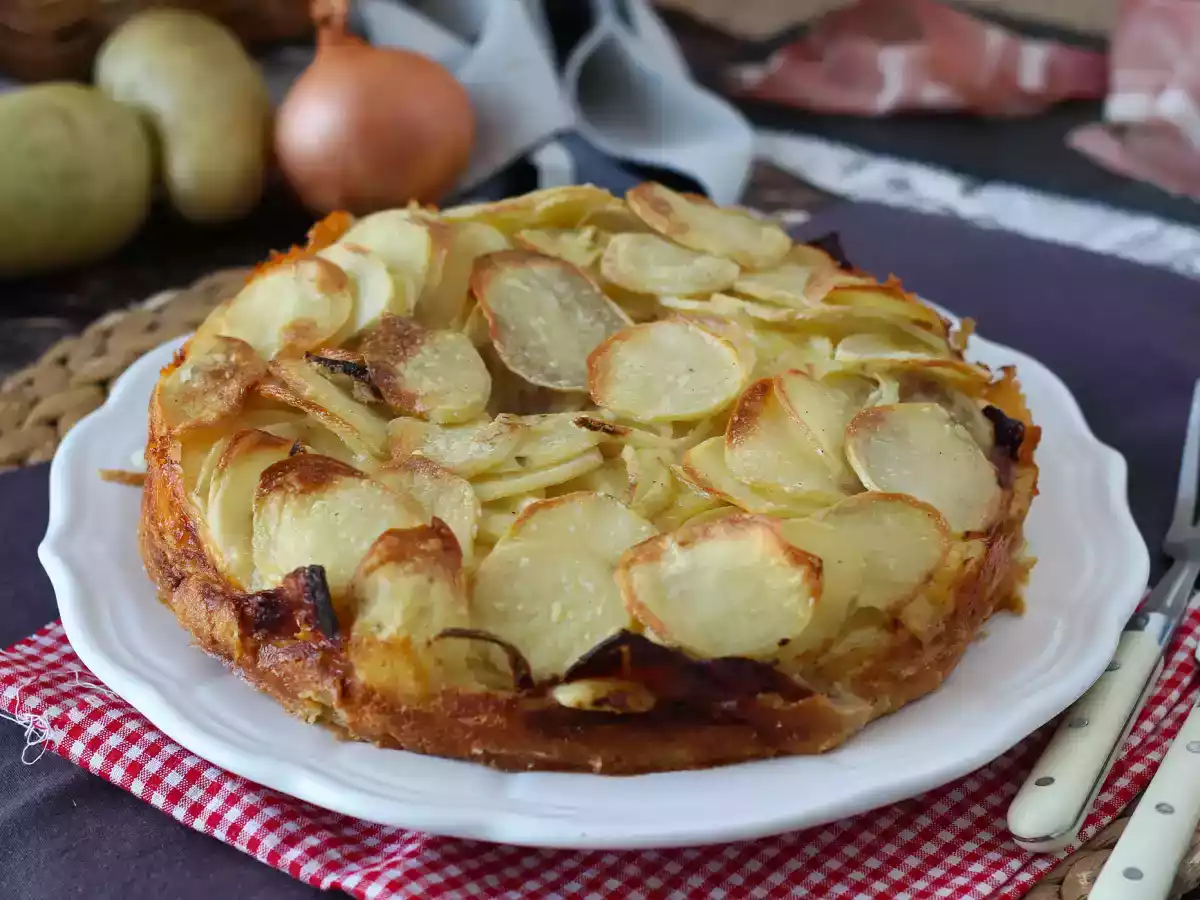 Potato cake with raclette cheese - video recipe! - photo 5