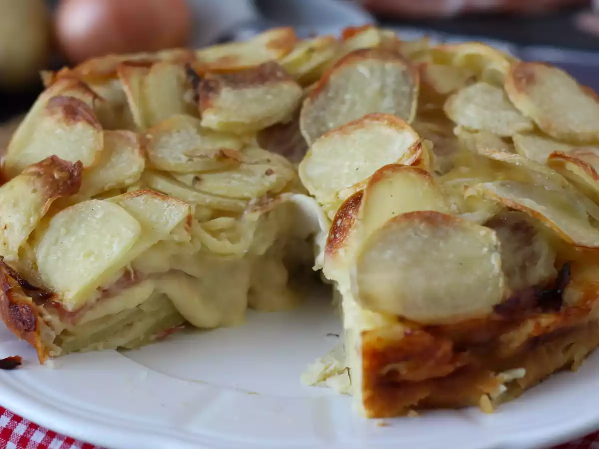 Potato cake with raclette cheese - video recipe! - photo 2