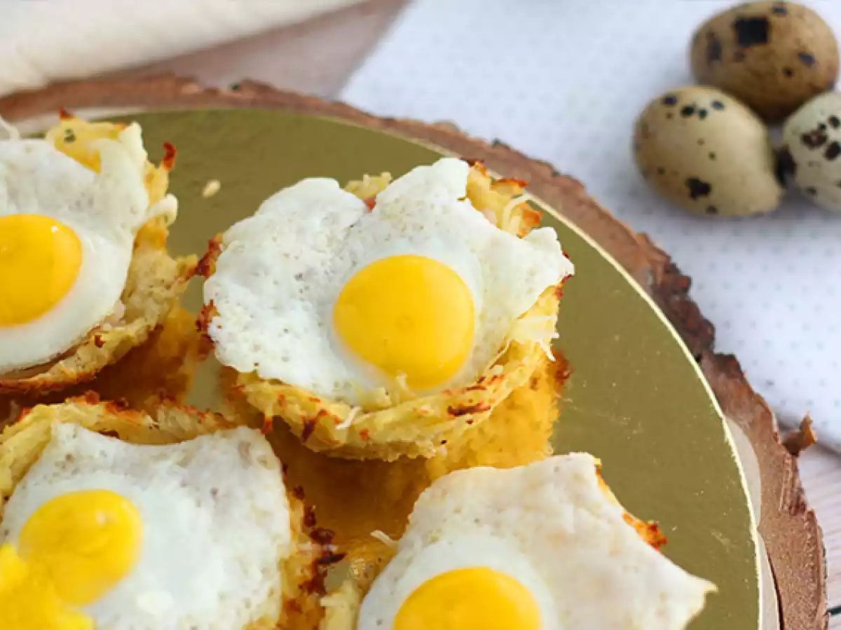 Potato easter nests - photo 2
