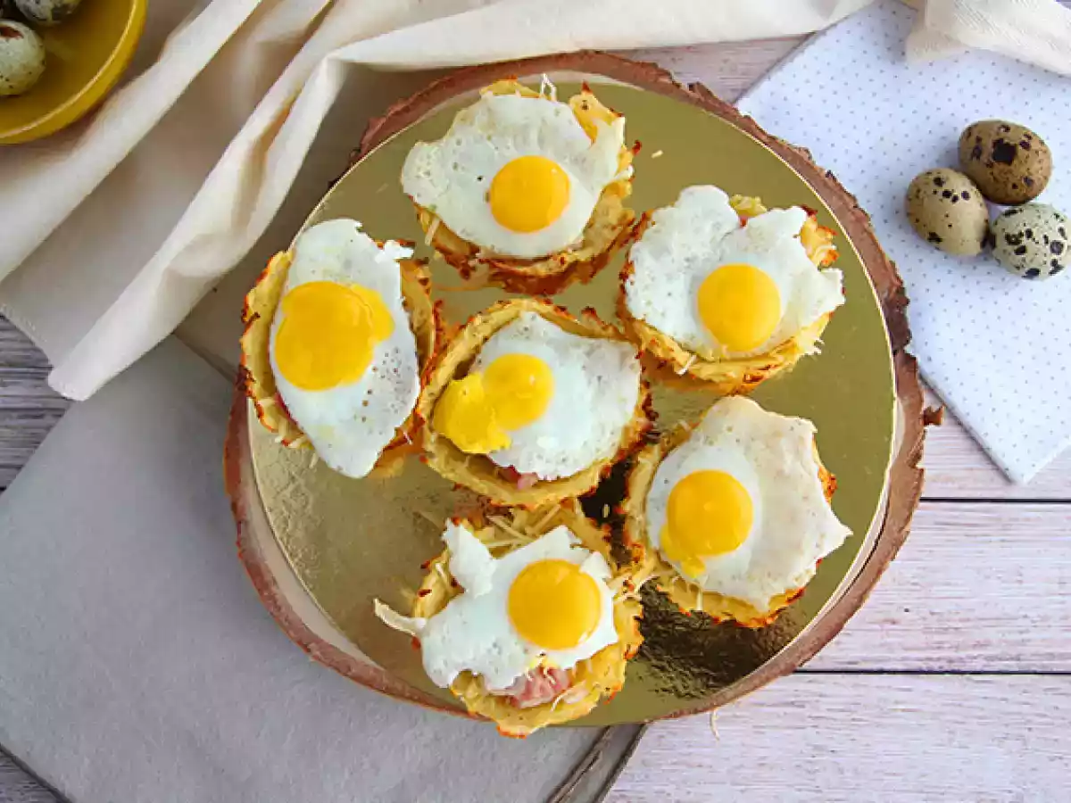 Potato easter nests - photo 3