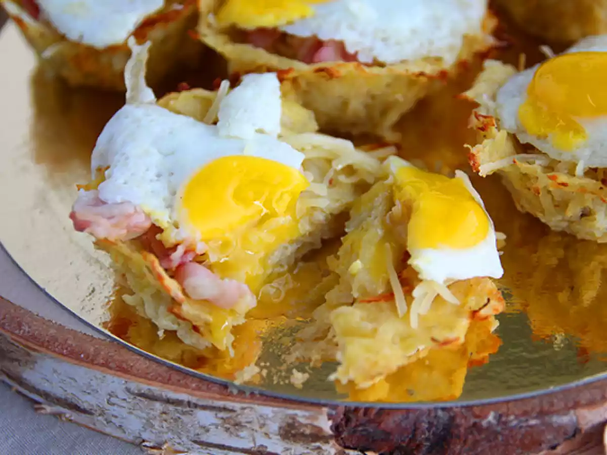 Potato easter nests - photo 4