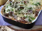 Potato gratin in an air fryer, photo 1