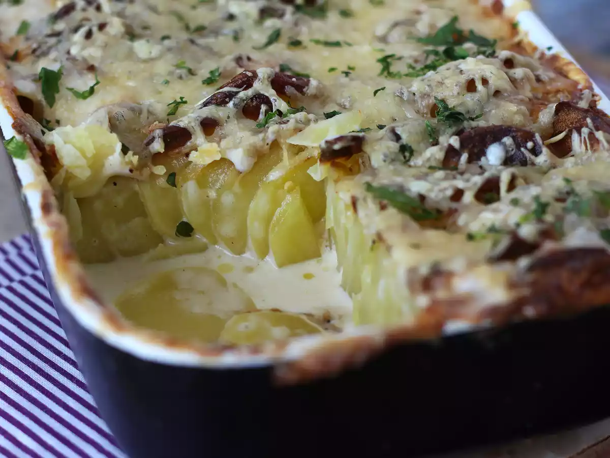 Potato gratin with airfryer - photo 4