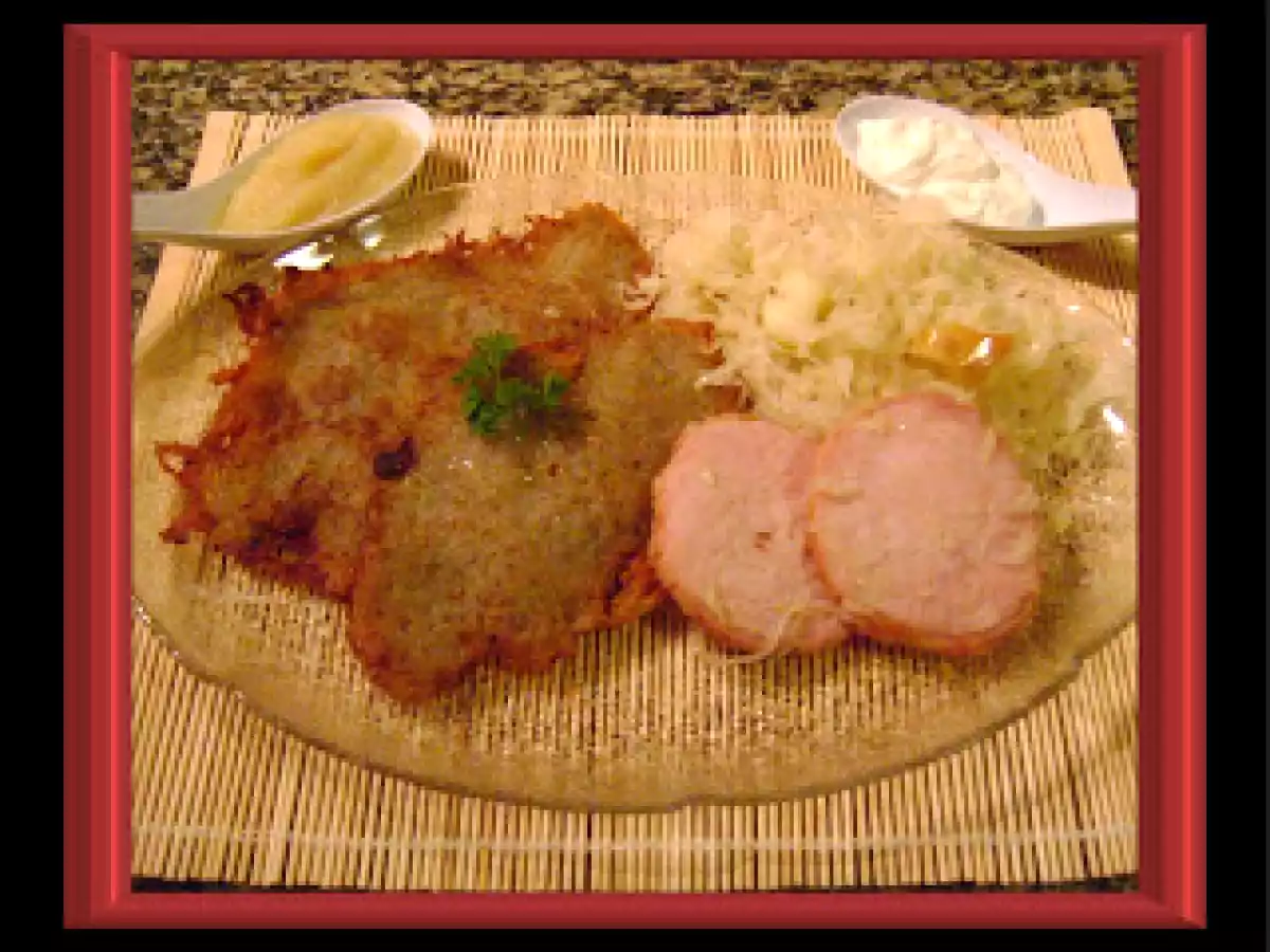 Potato Pancakes and Sauerkraut - photo 2