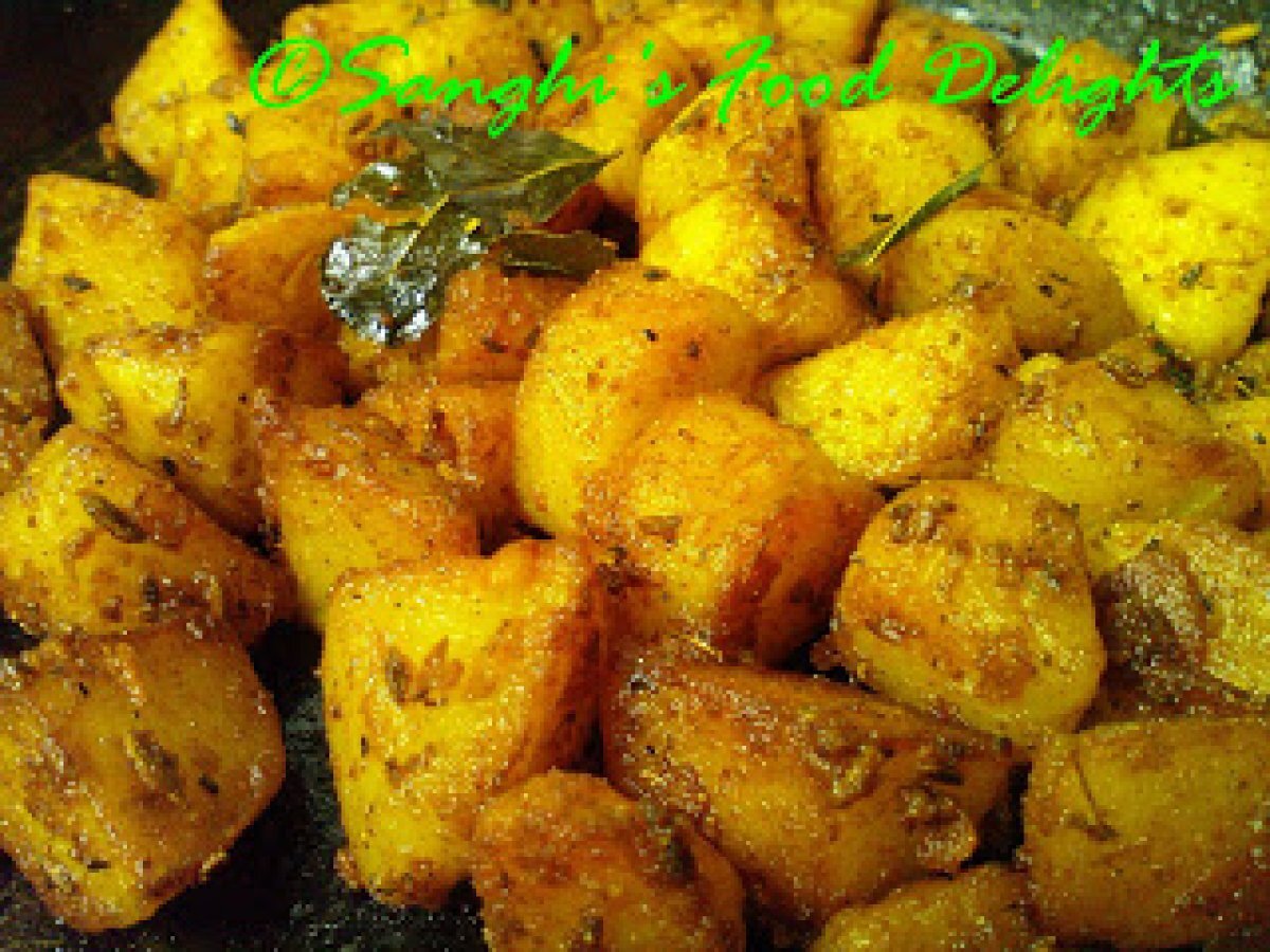 Potato Pepper fry