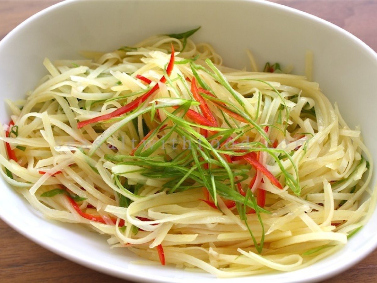 Potato Slivers With Vinegar-cu liu tu dou si - photo 3