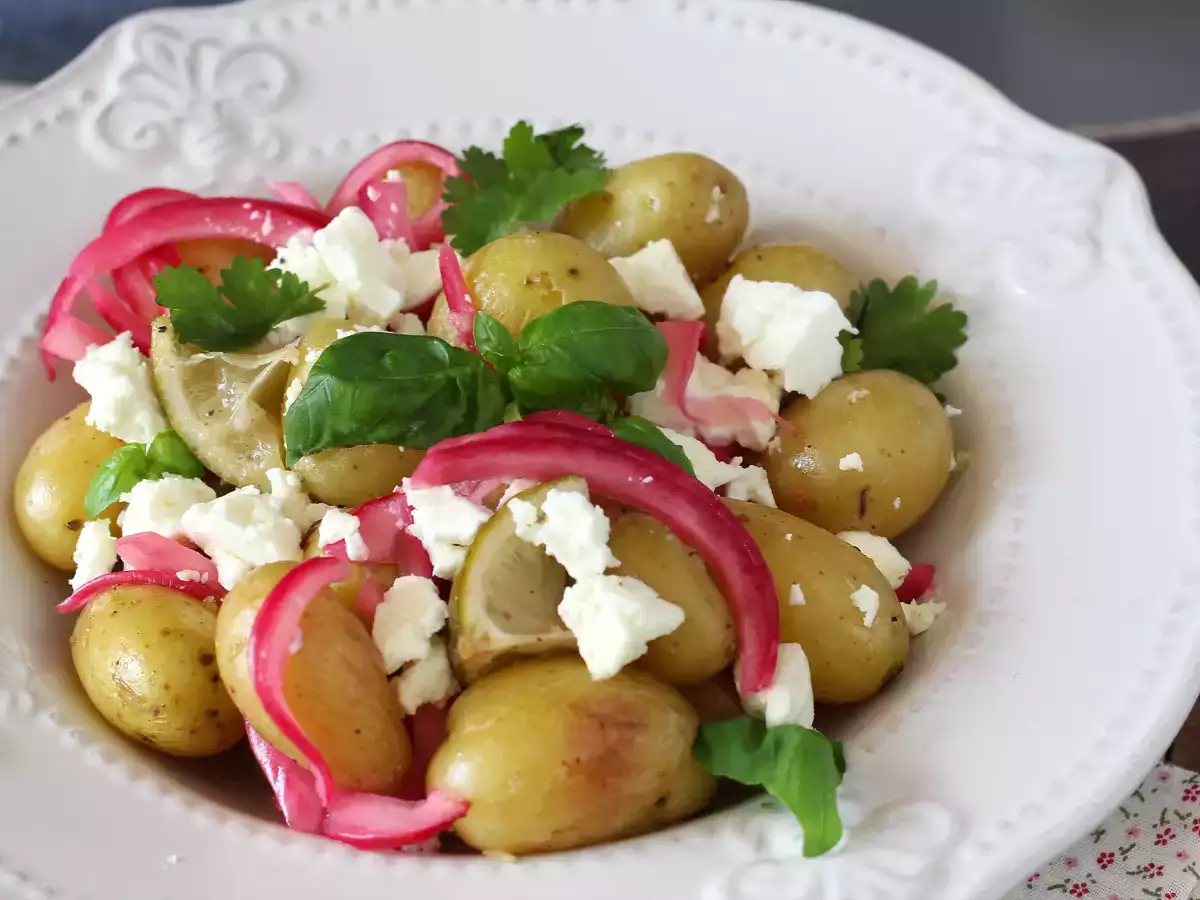 Potatoes en papillote with lemon and feta - photo 4