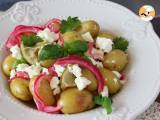 Potatoes in parchment with lemon and feta cheese, photo 3