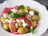Potatoes in parchment with lemon and feta cheese, photo 3