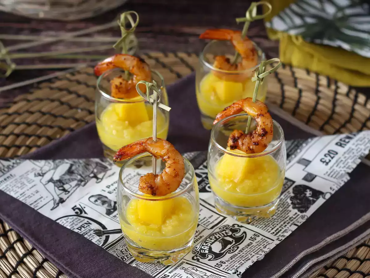 Prawn and mango verrines for a sweet-and-savory appetizer - photo 5