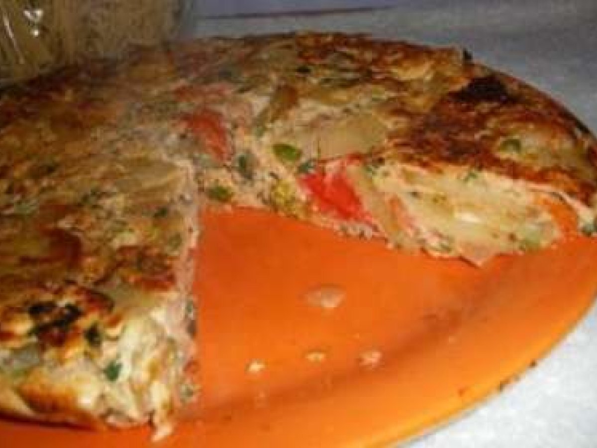 Prawn Egg Tortilla (also known as spanish omelet) - photo 2