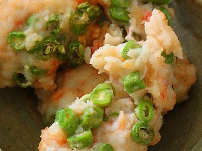 Prawn Fritter With Long Beans