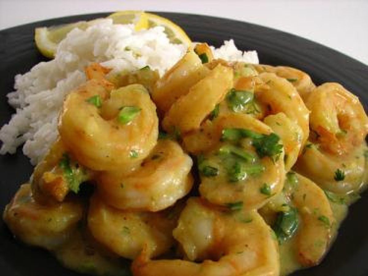 PRAWN IN MANGO MUSTARD SAUCE