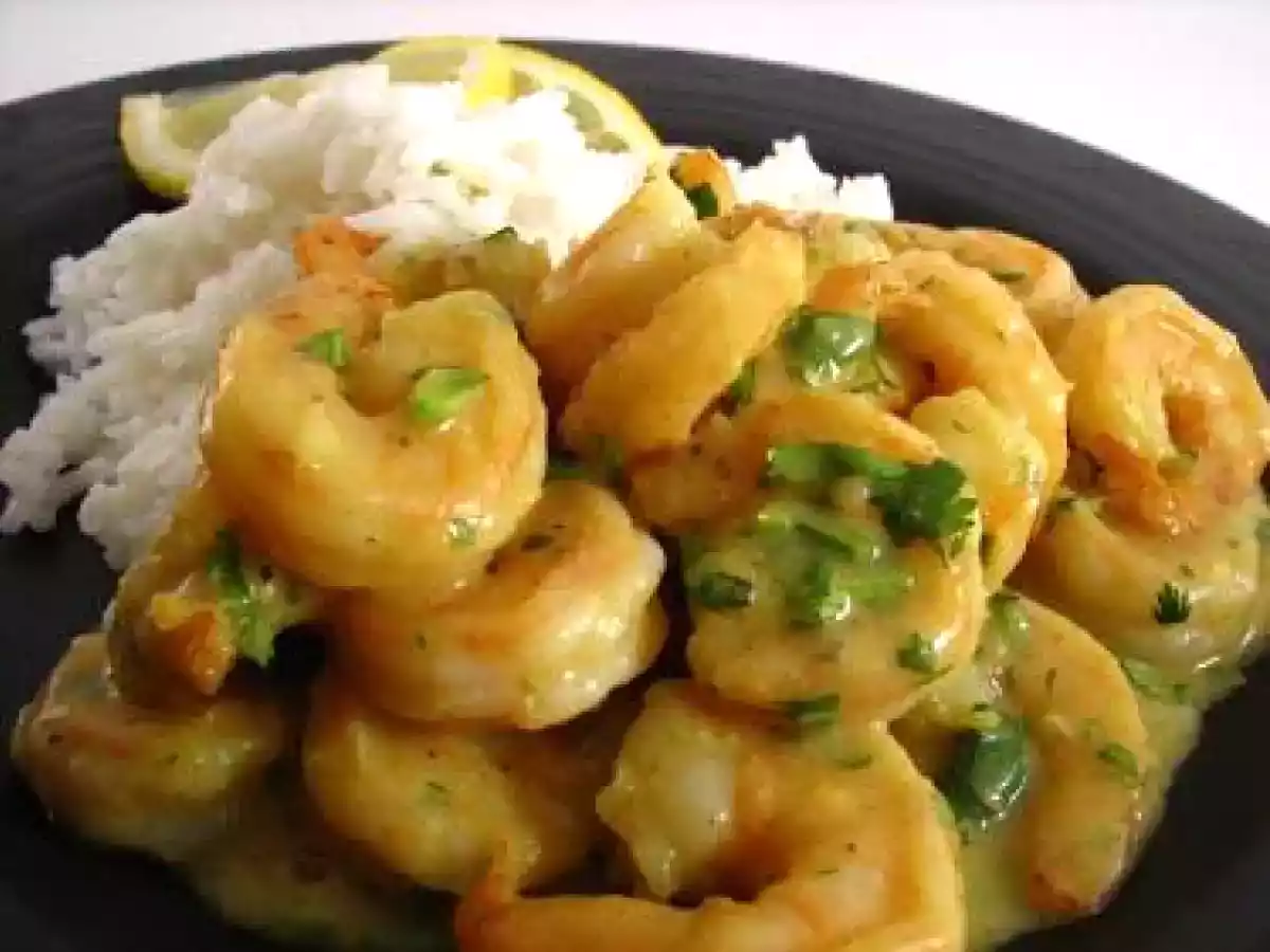 PRAWN IN MANGO MUSTARD SAUCE