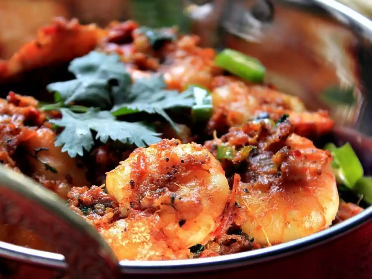 Prawn Karahi/Prawn kadahi