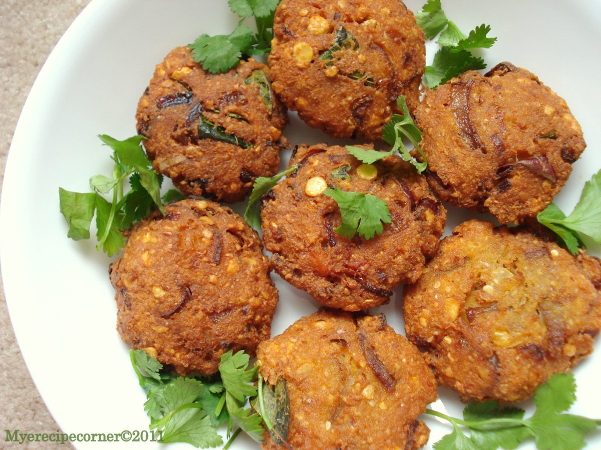 Prawn Vadai/ Era Vadai( Prawn Fritters).