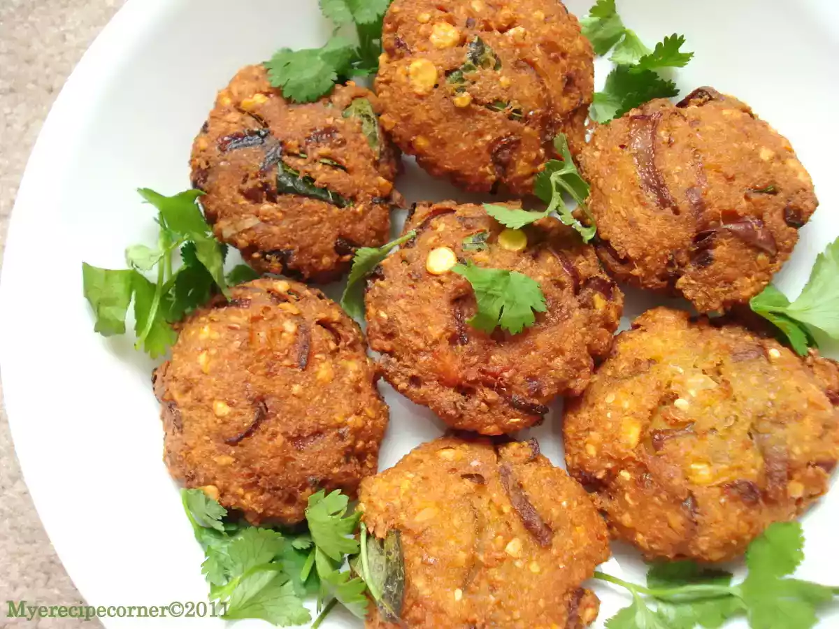 Prawn Vadai/ Era Vadai( Prawn Fritters).