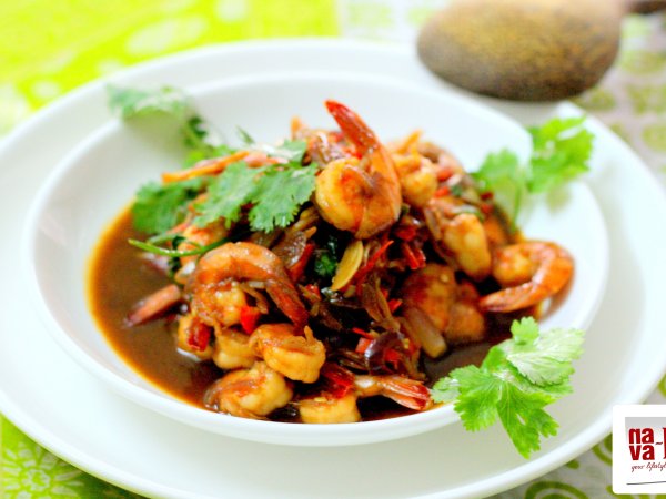 Prawns In Chilli Oyster Sauce