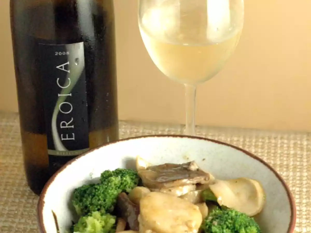 Prince Oyster Mushrooms and Broccoli - photo 3