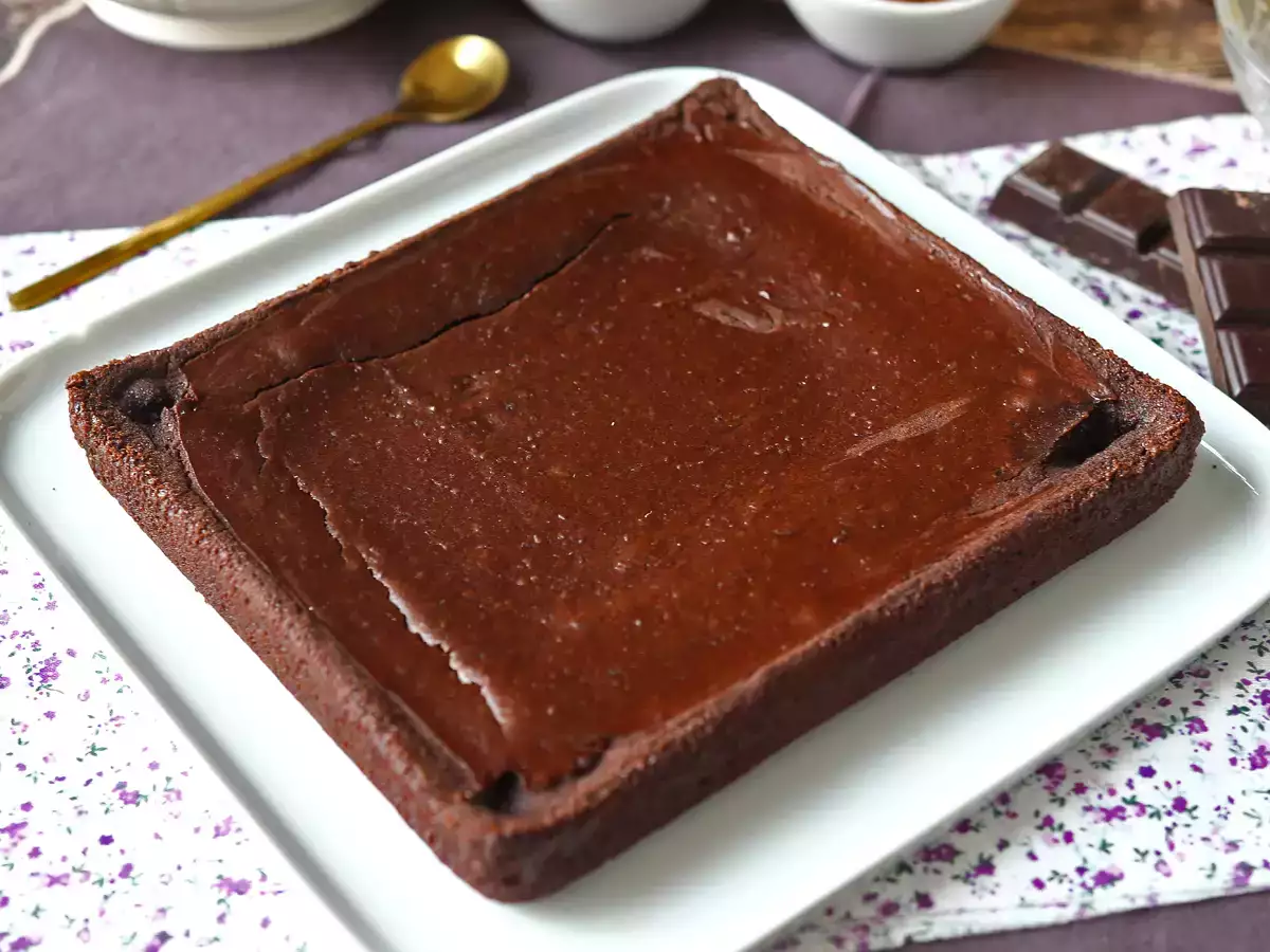 Protein brownies with chocolate and red kidney beans - photo 4
