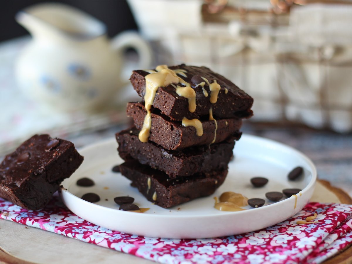 Protein brownies with whey, naturally gluten-free - photo 6