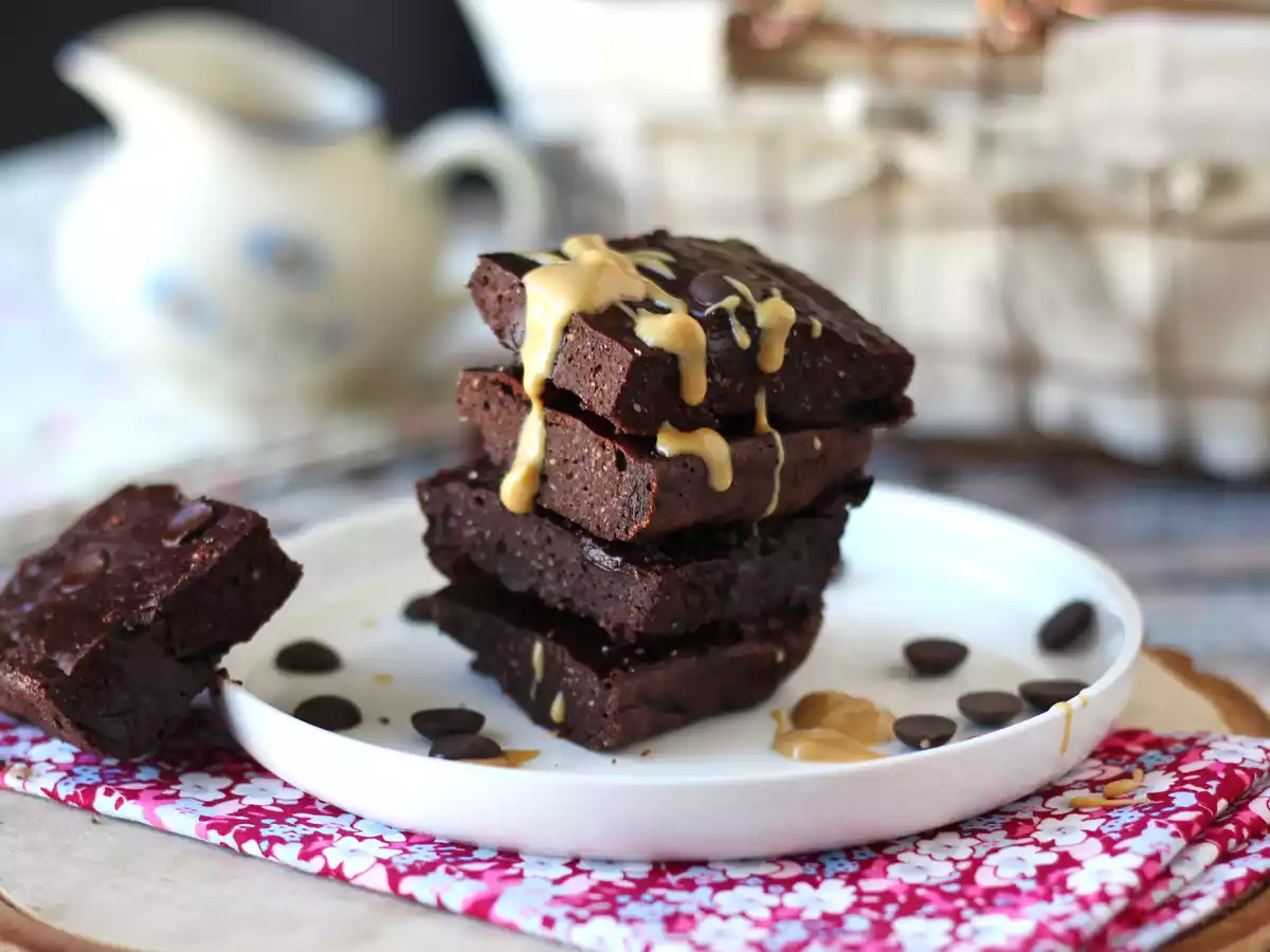 Protein brownies with whey, naturally gluten-free - photo 6