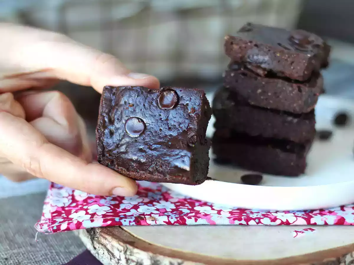 Protein brownies with whey, naturally gluten-free - photo 7