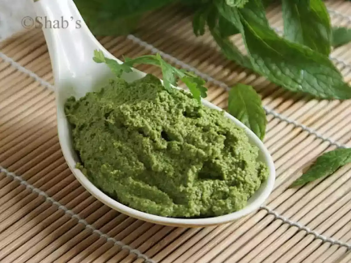 Pudina ki Chutney (Mint Chutney) - photo 2